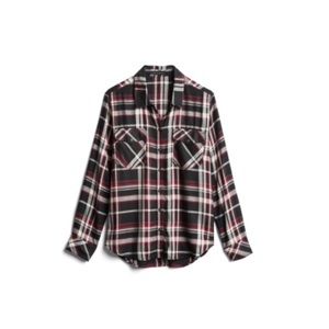 Sanctuary boyfriend for life flannel shirt
